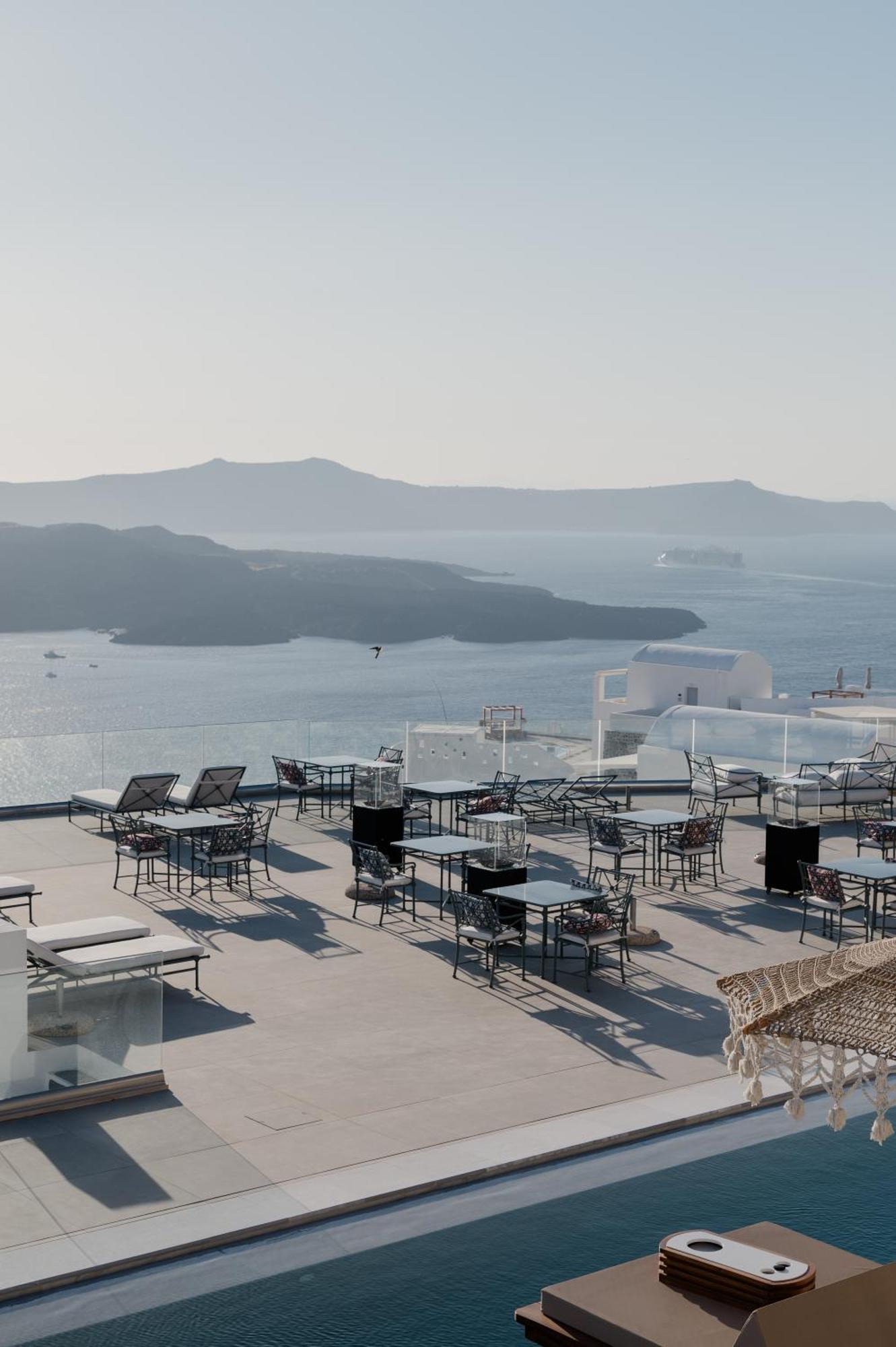 Apeiron Blue Santorini - Sustainable Adults Only 14 Plus サントリーニ エクステリア 写真