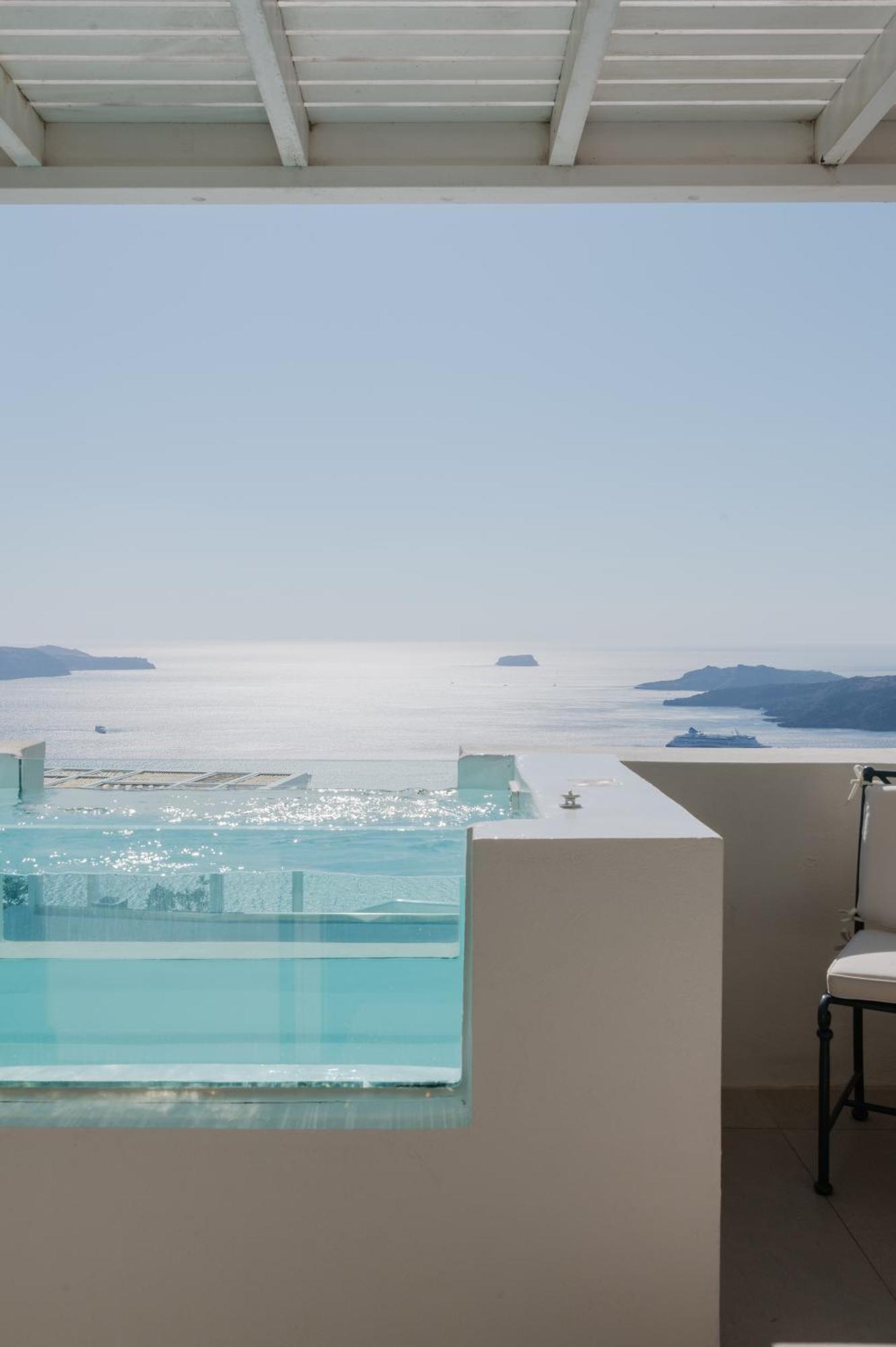 Apeiron Blue Santorini - Sustainable Adults Only 14 Plus サントリーニ エクステリア 写真