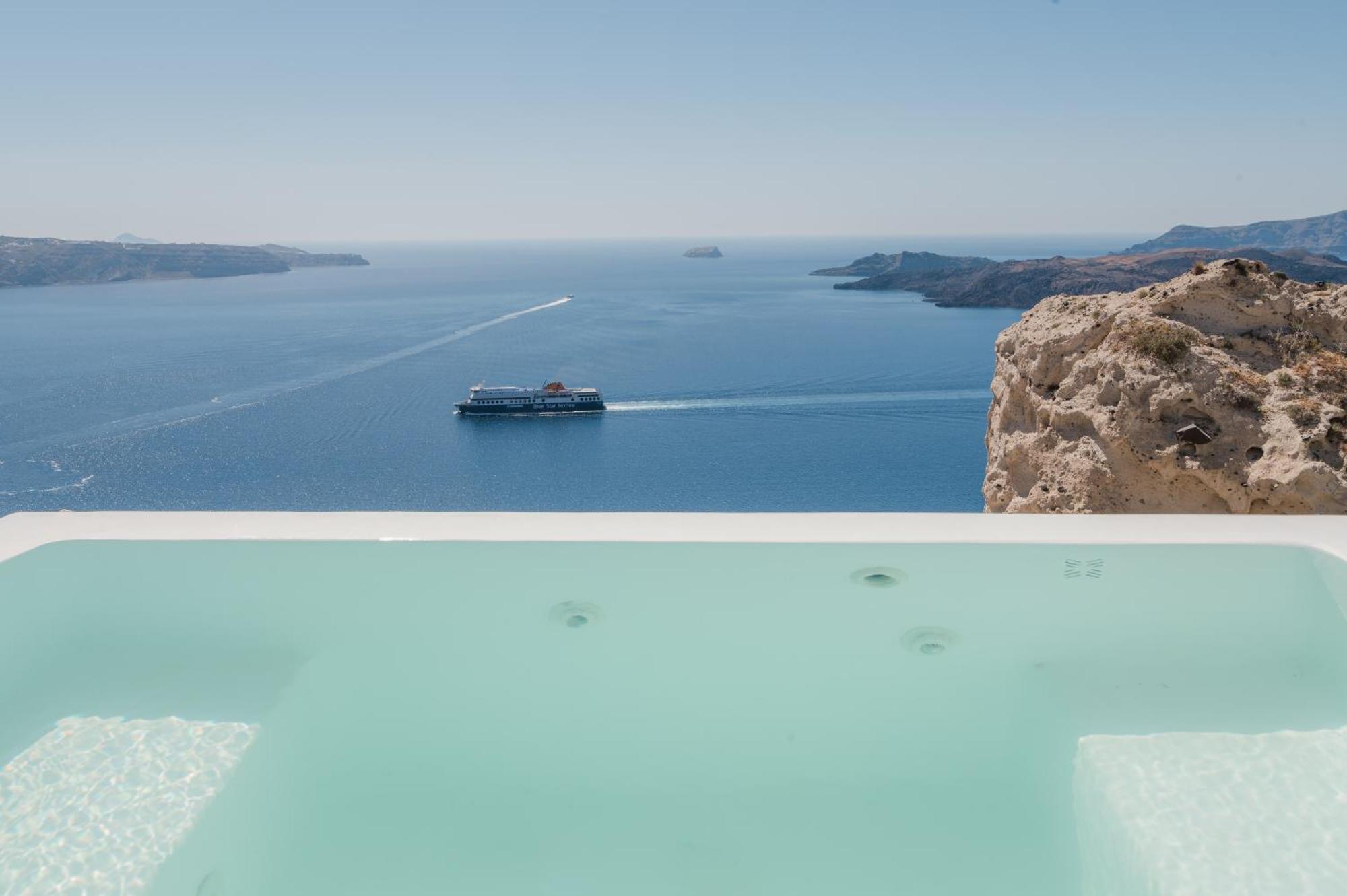 Apeiron Blue Santorini - Sustainable Adults Only 14 Plus サントリーニ エクステリア 写真