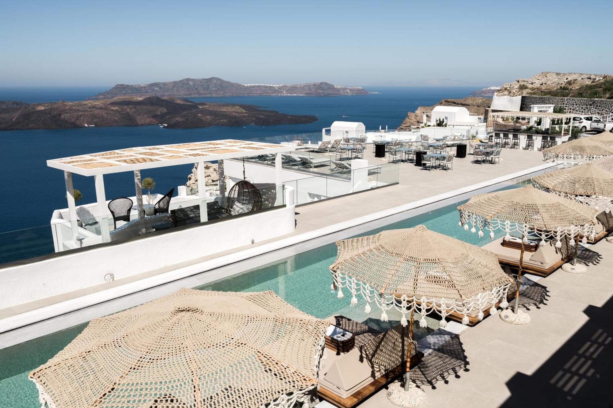 Apeiron Blue Santorini - Sustainable Adults Only 14 Plus サントリーニ エクステリア 写真